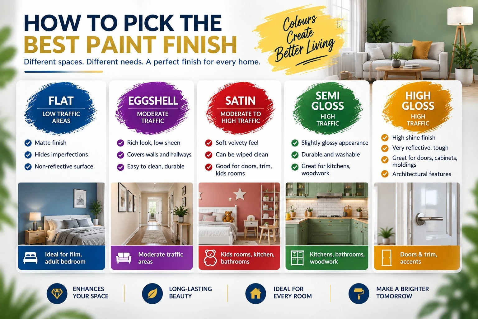 Paint finish guide